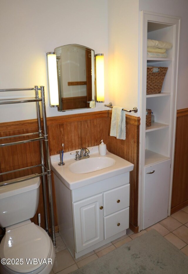 190 E Winter Rd, Loganton, PA 17747 - half bath with tile patterned flooring, toilet, and vanity