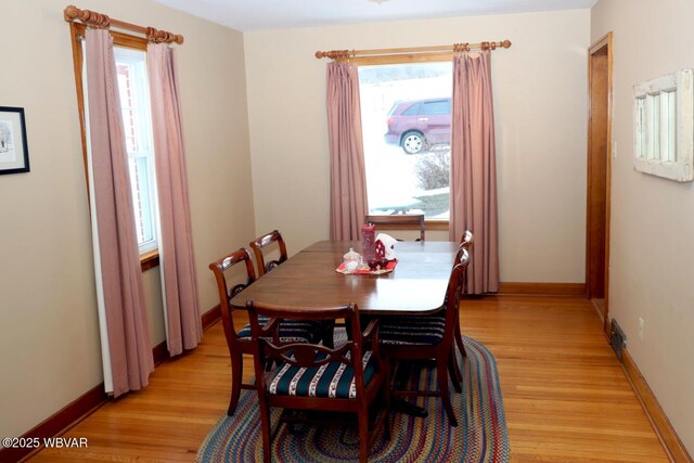 190 E Winter Rd, Loganton, PA 17747 - dining area featuring light wood finished floors and baseboards