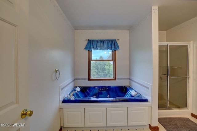 20 Hillcrest Dr, Cogan Station, PA 17728 - full bath with a shower stall and a whirlpool tub