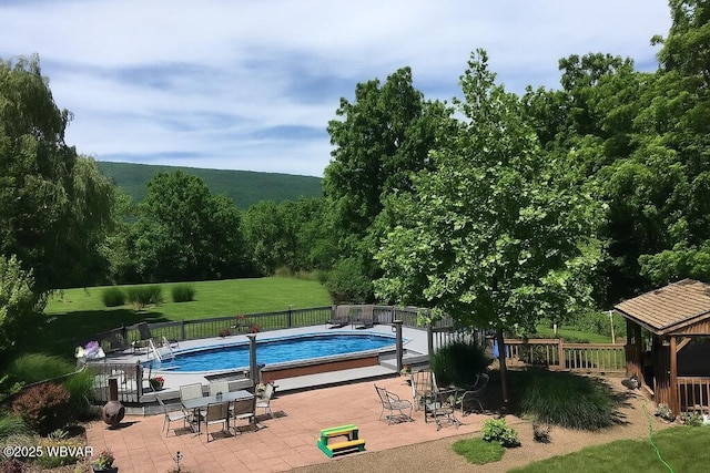 524 Pardee Rd, Millmont, PA 17845 - view of pool featuring a patio and a gazebo