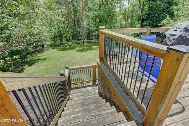 260 Selkirk Rd, Williamsport, PA 17701 - wooden deck featuring a lawn