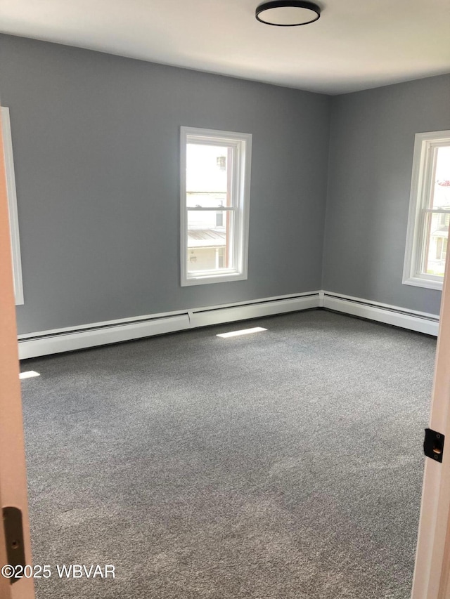 215 E 8th St, Watsontown, PA 17777 - empty room with carpet floors