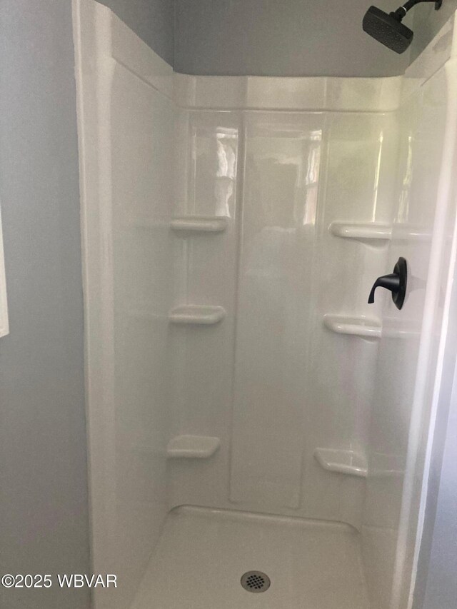 215 E 8th St, Watsontown, PA 17777 - bathroom featuring a shower stall