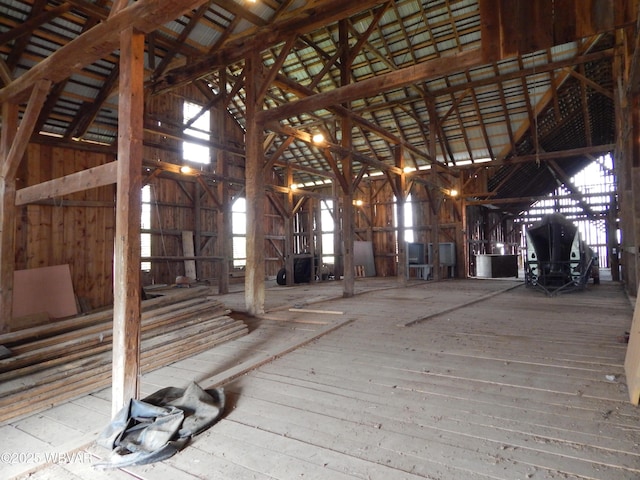 796 Ellis Artley Rd, Muncy, PA 17756 - misc room with high vaulted ceiling