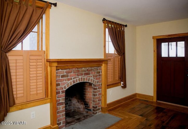 796 Ellis Artley Rd, Muncy, PA 17756 - unfurnished living room featuring healthy amount of natural light and baseboards