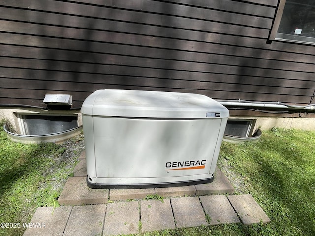 exterior view of a power unit