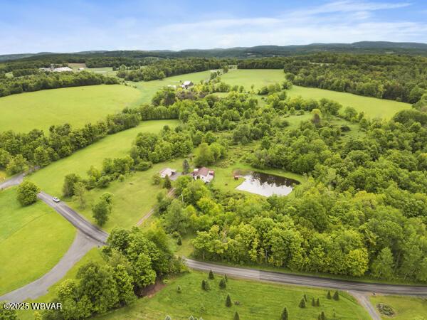 1498 Gainer Hill Rd, Dushore, PA 18614 - aerial view