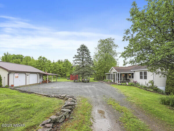 1498 Gainer Hill Rd, Dushore, PA 18614 - view of dirt / gravel driveway
