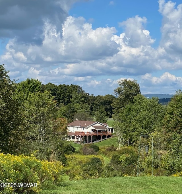 1498 Gainer Hill Rd, Dushore, PA 18614 - view from above of property featuring a forest