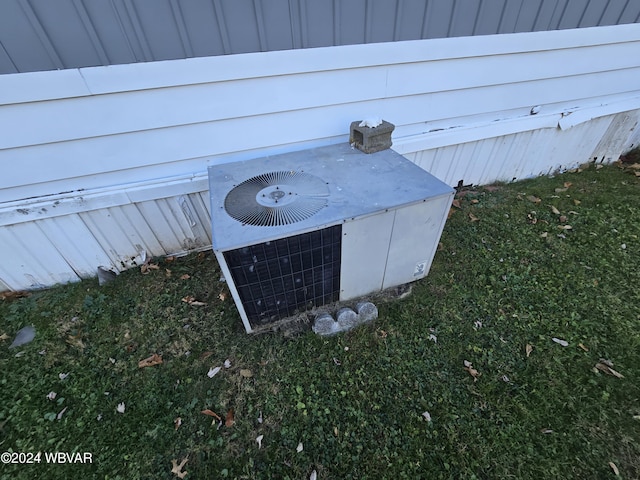 details featuring central air condition unit