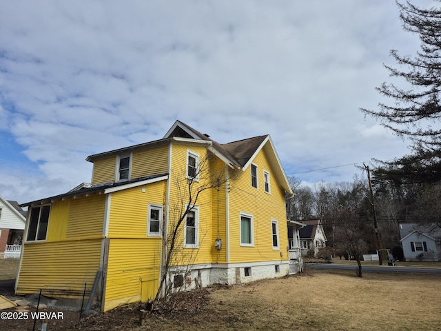 view of property exterior