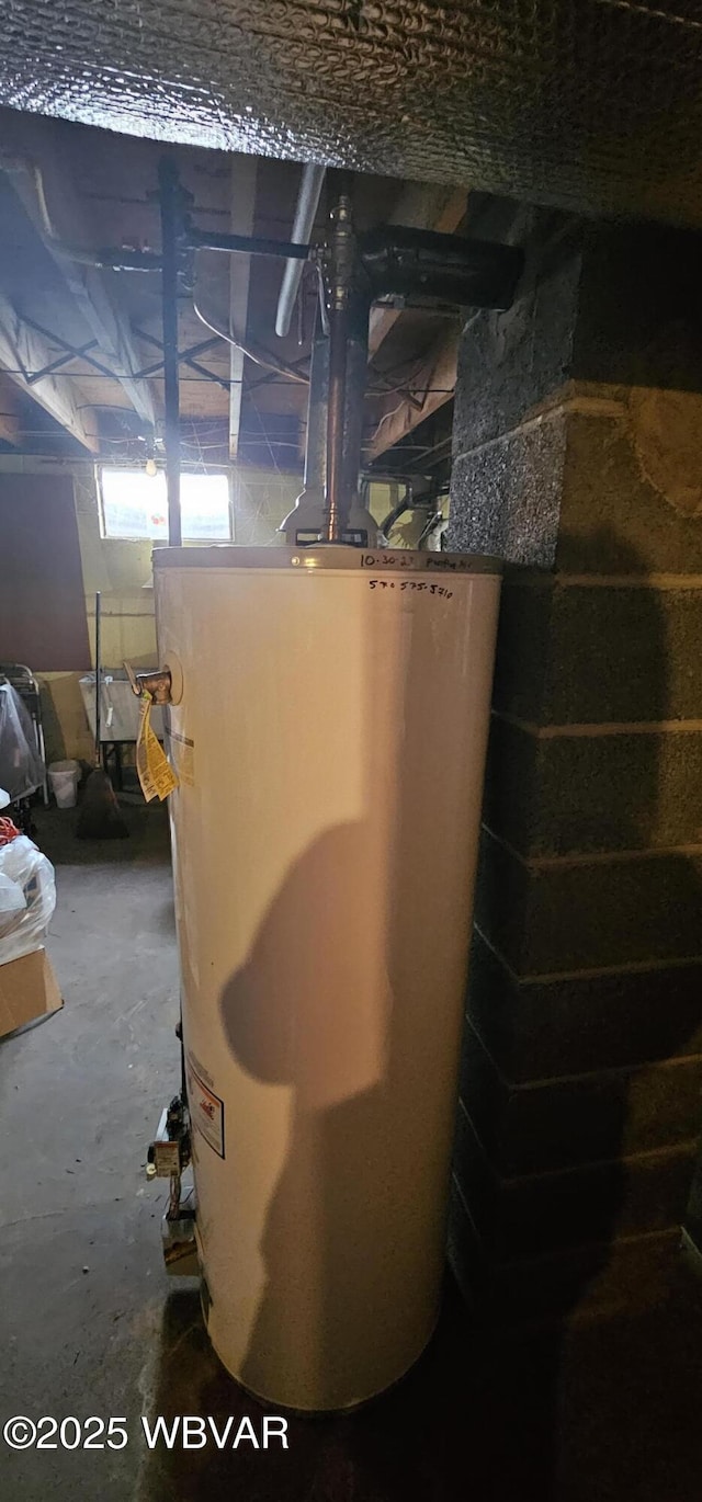 utilities with water heater