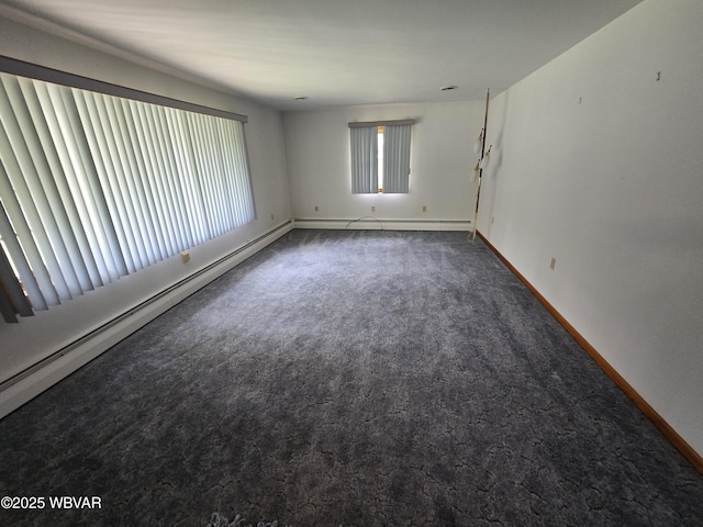 4401 Pine Mountain Rd, Jersey Shore, PA 17740 - carpeted spare room with baseboards
