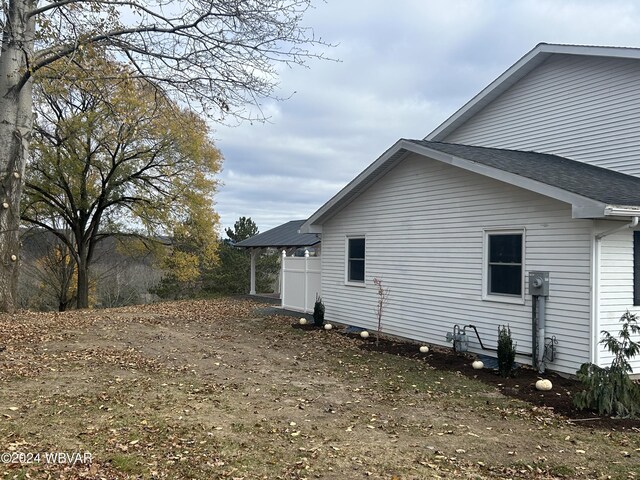 view of side of home