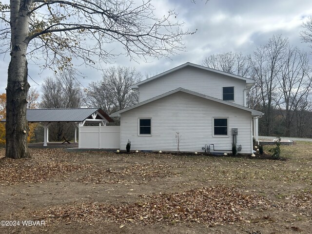 view of side of home