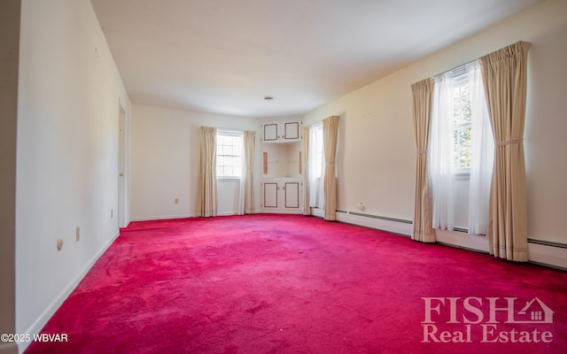 unfurnished room featuring carpet floors