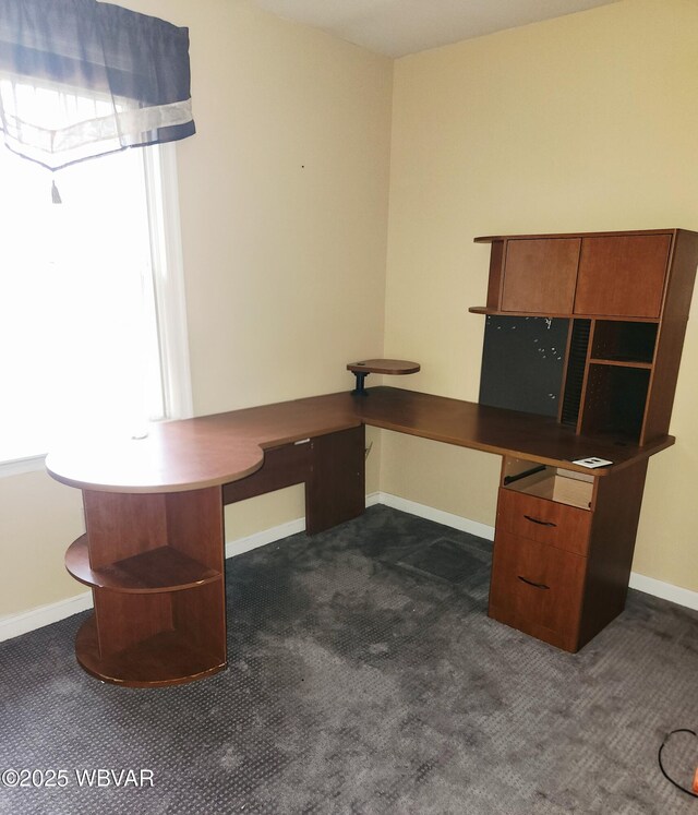 59 Keyser Cir, Williamsport, PA 17701 - unfurnished office featuring built in desk and dark colored carpet