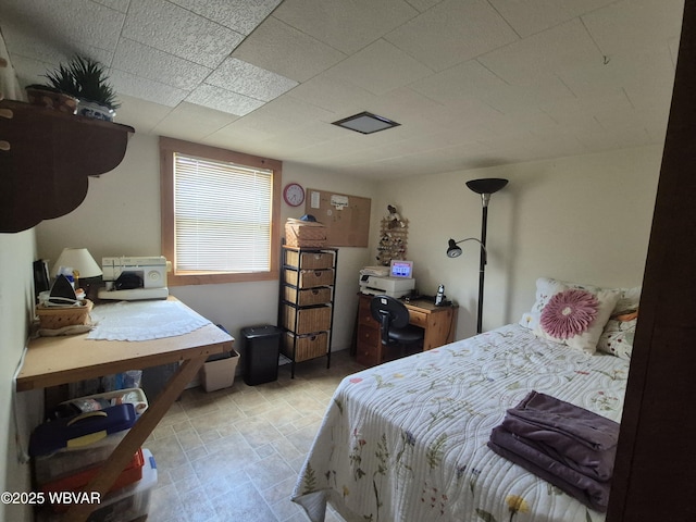 3510 Rt 184, Trout Run, PA 17771 - bedroom with stone finish floors
