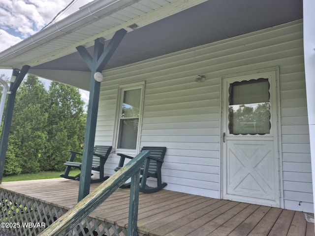 3510 Rt 184, Trout Run, PA 17771 - view of porch