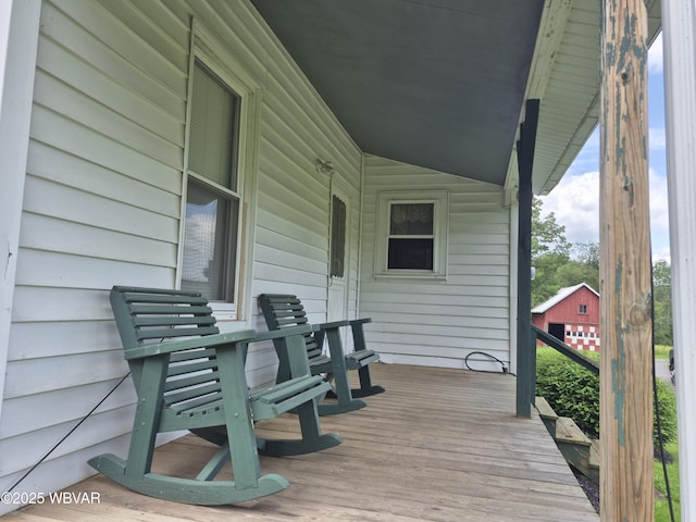 3510 Rt 184, Trout Run, PA 17771 - view of porch