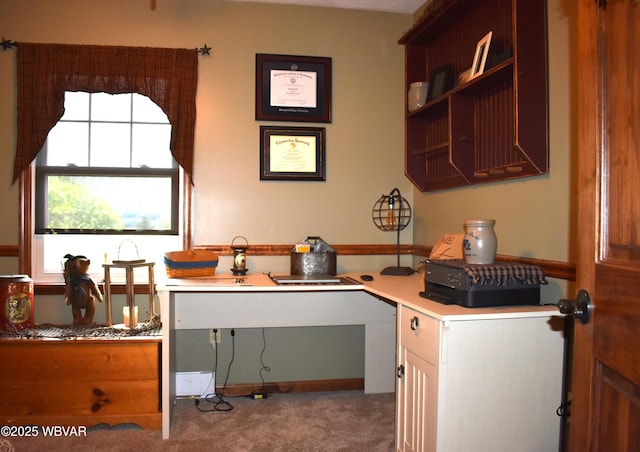 201 Richey St, Lock Haven, PA 17745 - view of carpeted home office