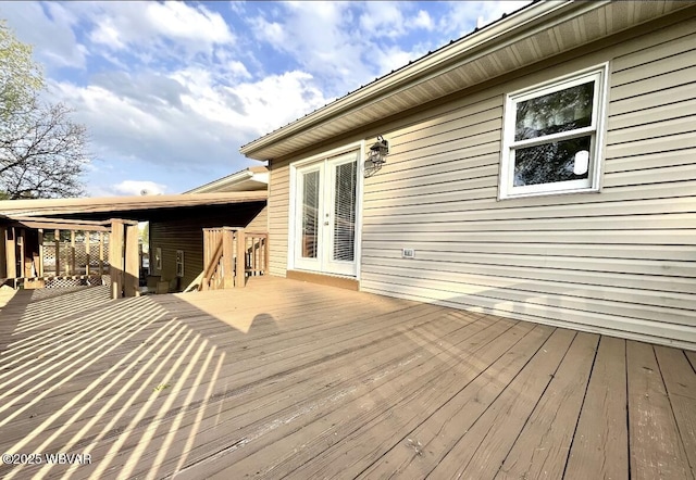 150 Pine Creek Ave, Jersey Shore, PA 17740 - deck featuring french doors