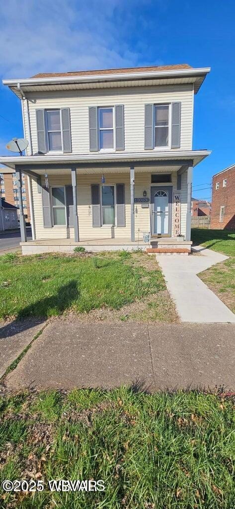 103 Lower Market St, Milton, PA 17847 - view of front of property featuring a porch