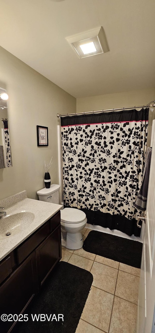 250 Mclaughlin Rd, Milton, PA 17847 - full bathroom featuring vanity, tile patterned floors, and toilet