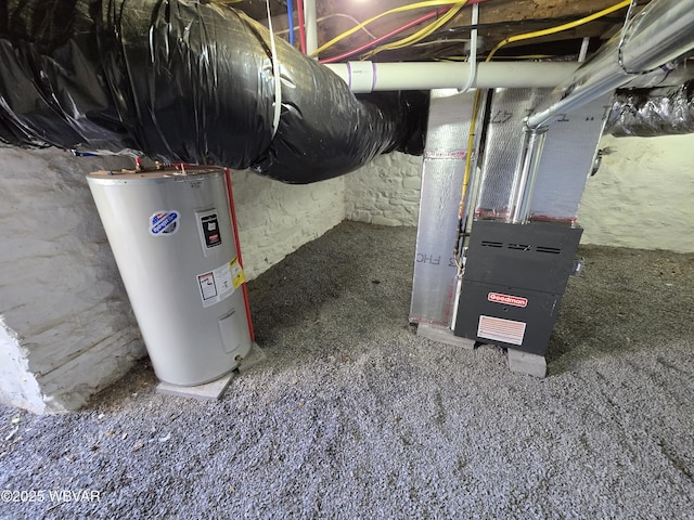 387 Davidson Rd, Jersey Shore, PA 17740 - utility room with water heater