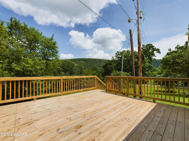 view of deck