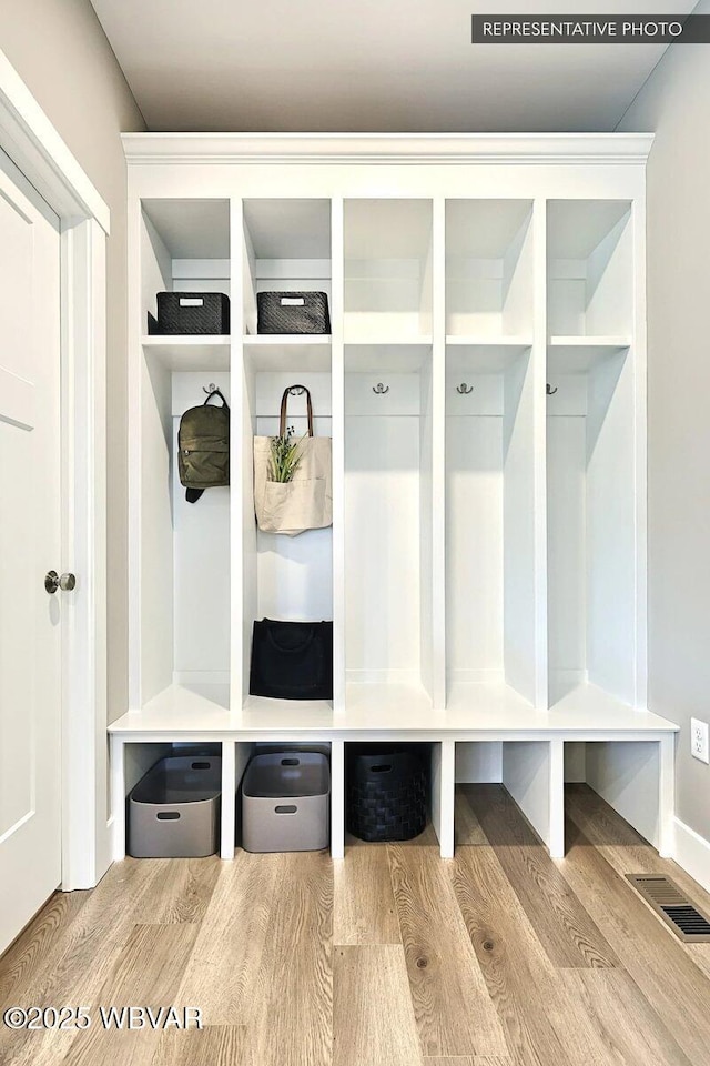 2287 Warrensville Rd, Montoursville, PA 17754 - mudroom featuring wood finished floors