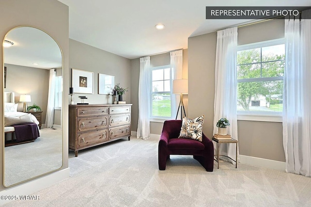 2287 Warrensville Rd, Montoursville, PA 17754 - living area featuring light carpet and baseboards