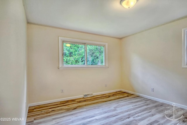 294 Park Ave, Lock Haven, PA 17745 - unfurnished room with wood finished floors and baseboards