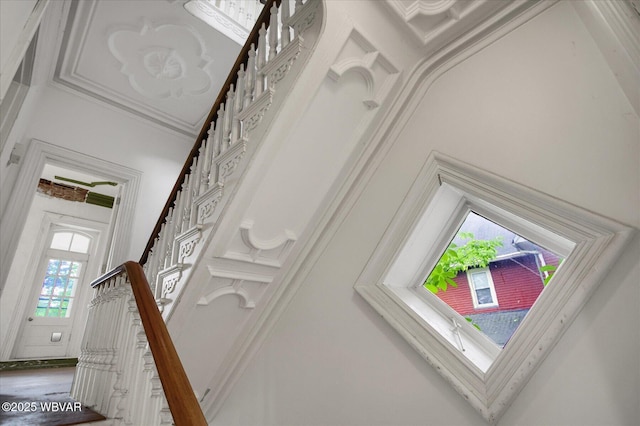 330 High St, Williamsport, PA 17701 - detailed view of crown molding