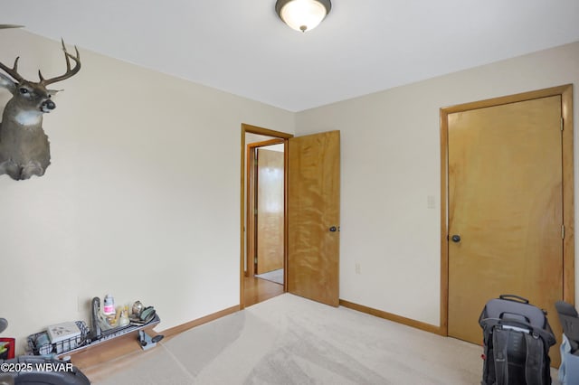 262 Walnut Ln, Jersey Shore, PA 17740 - bedroom with light colored carpet and baseboards