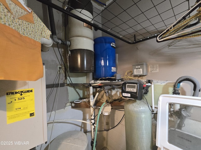 view of utility room