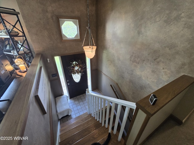 view of entrance foyer