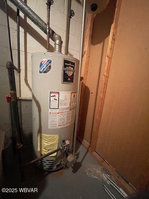 utilities with gas water heater