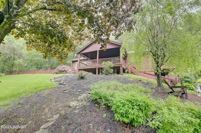 1640 Pleasant Valley Rd, Cogan Station, PA 17728 - rear view of house featuring a deck