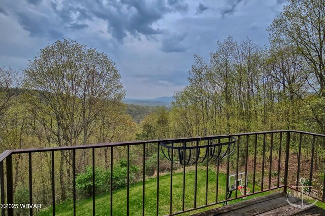 2312 Teaberry Ln, Lock Haven, PA 17745 - carpeted bedroom with an inviting chandelier, visible vents, access to exterior, and multiple windows