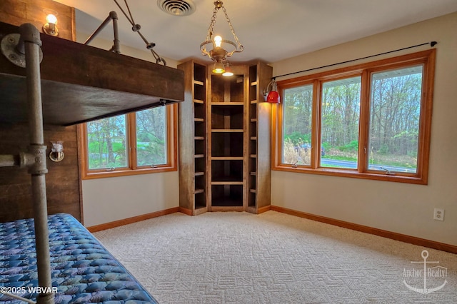 2312 Teaberry Ln, Lock Haven, PA 17745 - carpeted bedroom featuring baseboards and visible vents