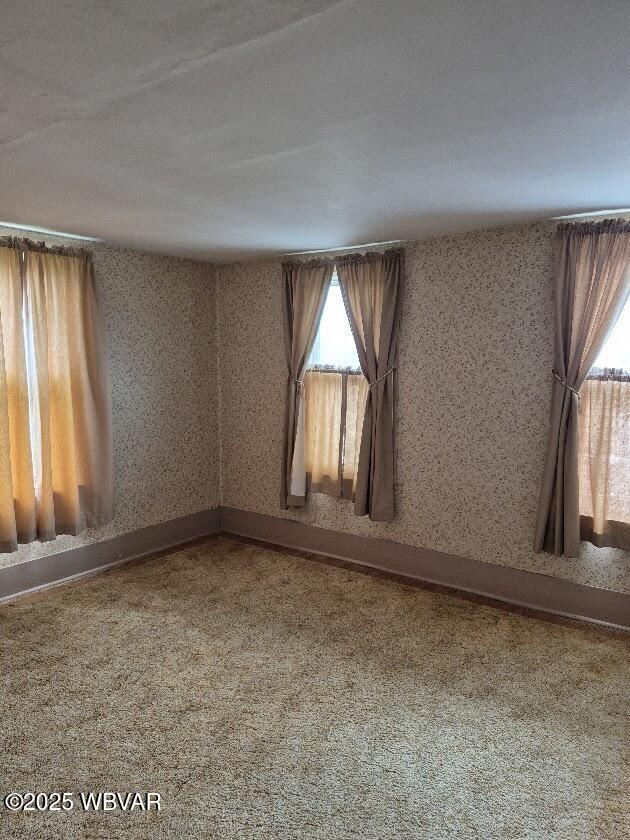 1358 W Valley Rd, Loganton, PA 17747 - carpeted spare room featuring baseboards