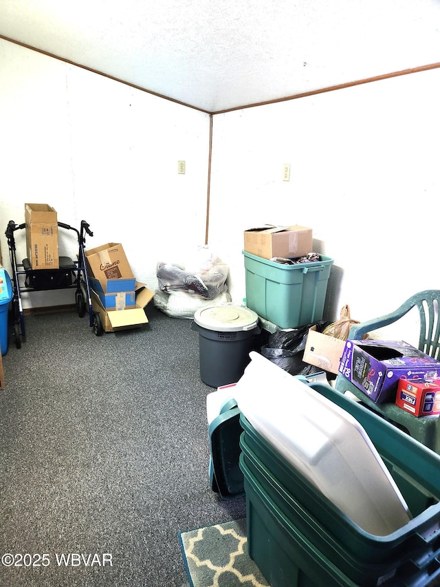 view of storage