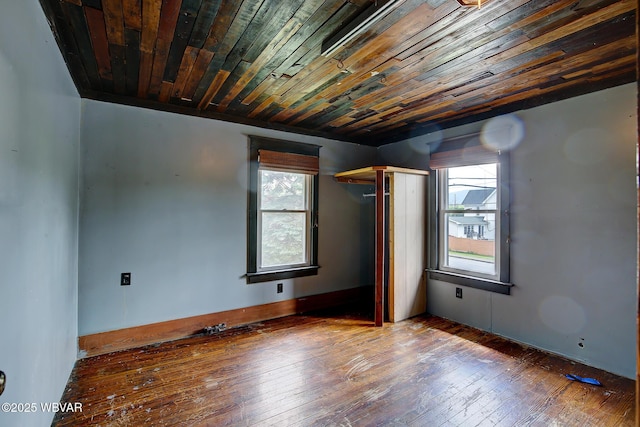 320 E Central Ave, Jersey Shore, PA 17740 - unfurnished room featuring wood ceiling and wood-type flooring