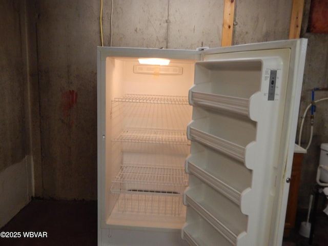 room details featuring refrigerator