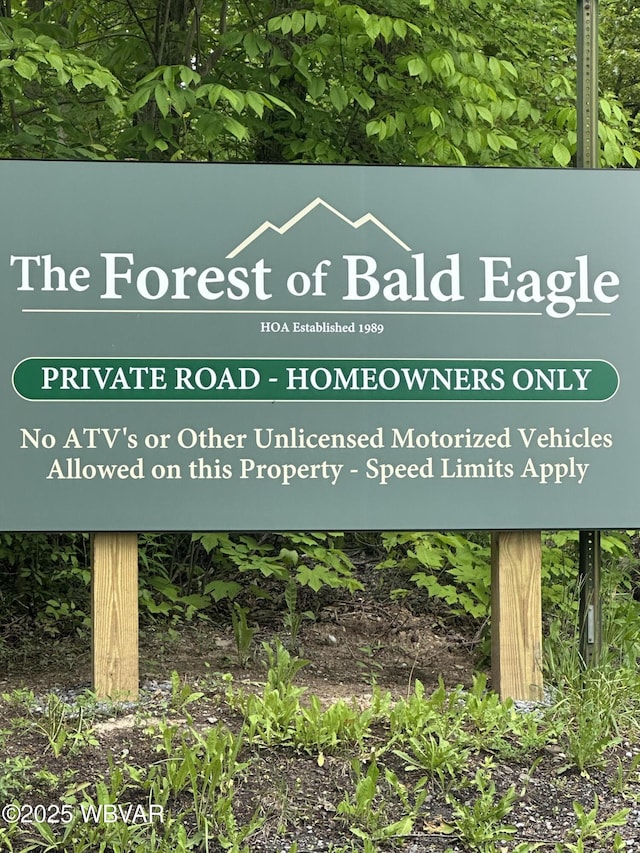 207 Bald Eagle Forest Rd, Blanchard, PA 16826 - view of community / neighborhood sign