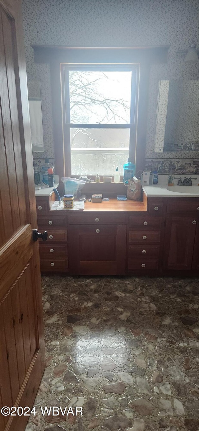 kitchen featuring sink