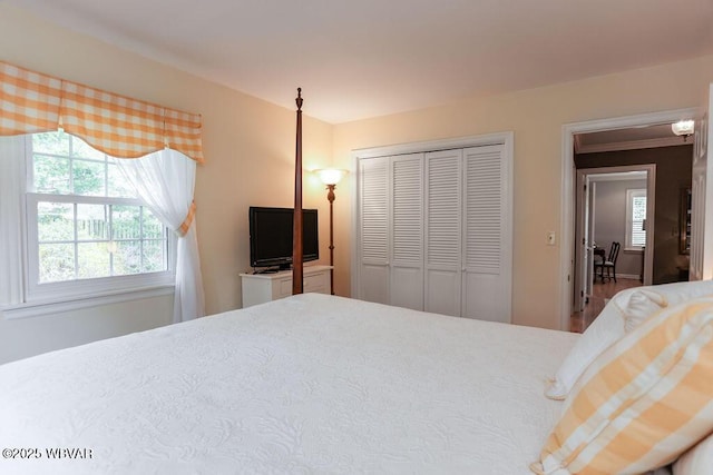 2528 N Hills Dr, Williamsport, PA 17701 - bedroom featuring a closet
