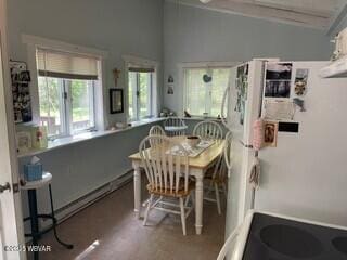 10296 Renovo Rd, North Bend, PA 17760 - dining room with wood finished floors