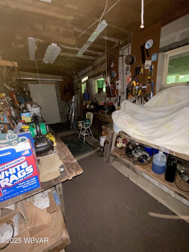 10296 Renovo Rd, North Bend, PA 17760 - misc room featuring a garage